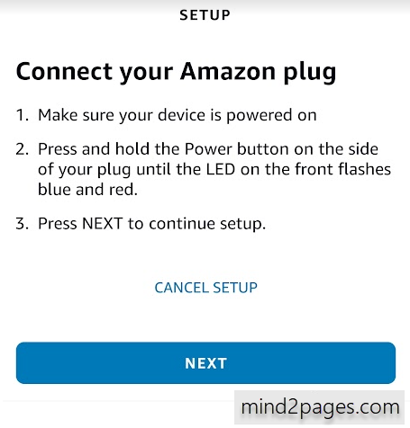 Connect your Amazon Smart plug