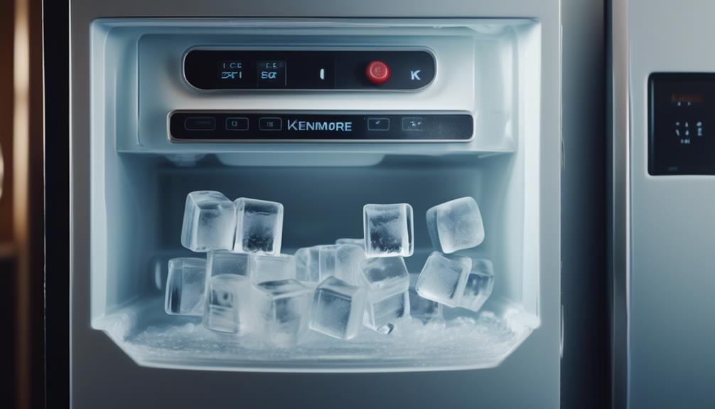 kenmore ice maker issues